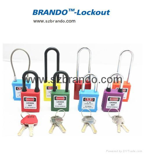 BO-G05 Safety Dust Proof Padlock with Steel Shackle 3