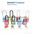 BO-G33 76mm stainless steel shackle Padlock ,master key padlocks 4