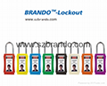 BO-G81 Safety Long Body Padlocks with Steel Shackle 1