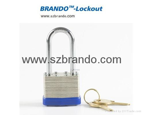 BO-G51 40mm blue short Laminated Padlock , Safety Lockout