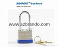 BO-G51 40mm blue short Laminated Padlock , Safety Lockout 