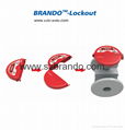 BO-F11A-F15A New Standard Gate Valve Lockout 3