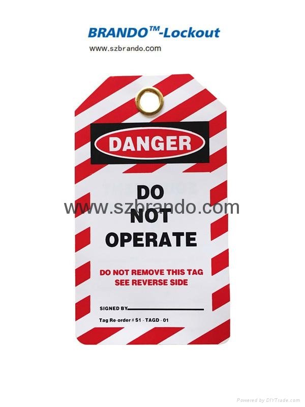 BO-T03 Safety Tagout , Safety labels, Warning Tapes 2