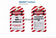 BO-T03 Safety Tagout , Safety labels, Warning Tapes