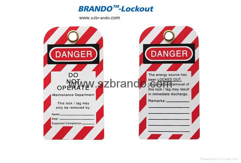 BO-T04 PVC Tag, Safety labels, Warning Tapes