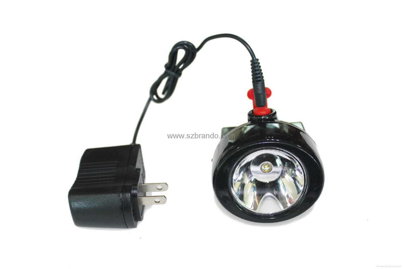 BO-C007 Single lamp charger，KL2.5LM Li-ion headlamp charger  3