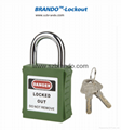 BO-G001 Mini shackle steel Padlock 25mm