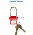 BO-G41 Thin Shackle Xenoy Padlocks 3