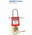 BO-G41 Thin Shackle Xenoy Padlocks