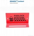 BO-S001 Safety Lock Station for locks ,mini padlock station