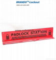 BO-S002 10pcs mini padlock Station  ,mini padlock station 2