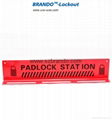 BO-S002 10pcs mini padlock Station  ,mini padlock station