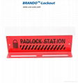 BO-S002 10pcs mini padlock Station  ,mini padlock station 1