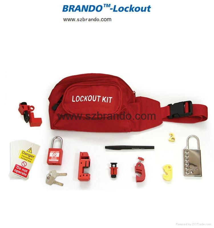  BO-X05 Safety Lockout Bag , lockout center kits 4