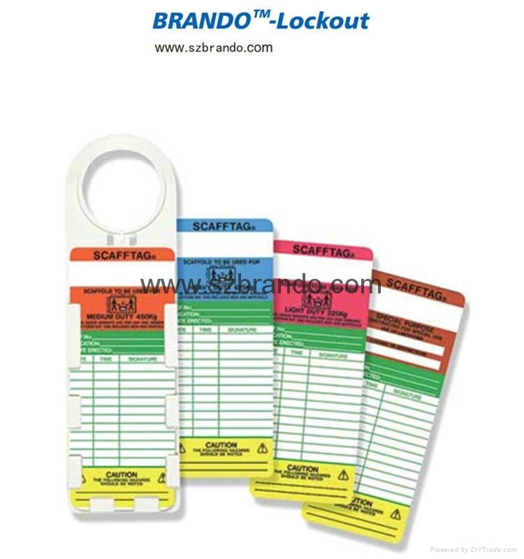 BO-T05 /T06 Safety Scaffold Tag, Lockout Tagout 2