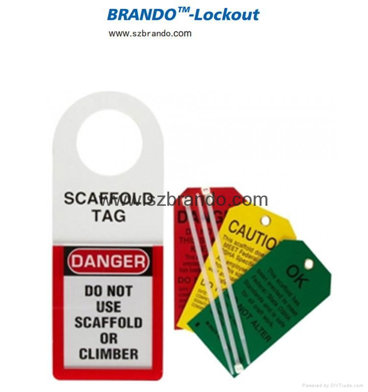 BO-T05 /T06 Safety Scaffold Tag, Lockout Tagout 5