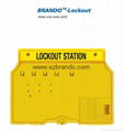 BO-S01,S02,S11,S12 Safety Lock Station , Equipped 5-20pcs locks