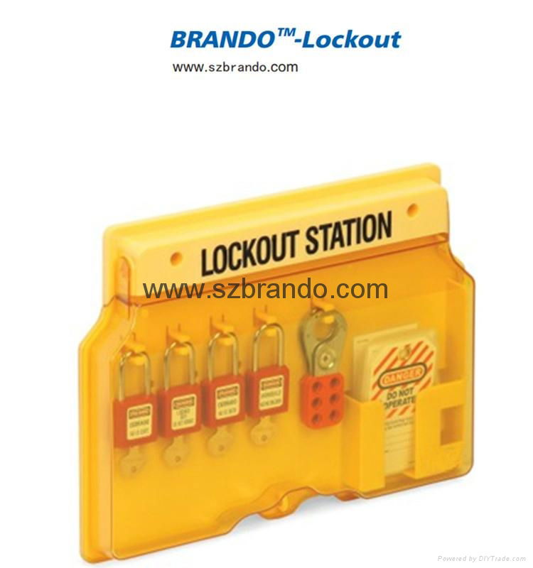 BO-S01,S02,S11,S12 Safety Lock Station , Equipped 5-20pcs locks 4