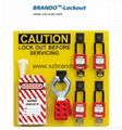 BO-S21/S22 4-Lock Lockout center, Safety Lock Station for locks 2