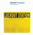 BO-S41/S42 20-LOCK Lockout Center Safety Lock Station for locks  1