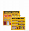 BO-S41/S42 20-LOCK Lockout Center Safety Lock Station for locks  2