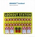 BO-S41/S42 20-LOCK Lockout Center Safety Lock Station for locks  3