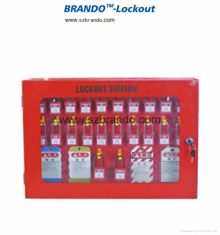 BO-S61 Lockout Kit/ Lockout Cabinet Steel  3