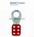 BO-K21/K22 Vinyl Coated Aluminum HASP, Safety HASP lockout 4
