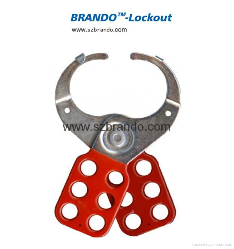 BO-K21/K22 Vinyl Coated Aluminum HASP, Safety HASP lockout