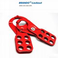 BO-K23/K24 Vinyl Coated steel HASP with hooks, Safety HASP lockout 4