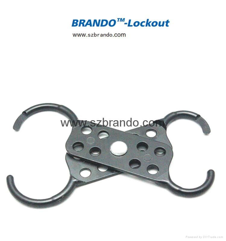 BO-K61Double-end  aluminum HASP lockout , Safety HASP lockout 5