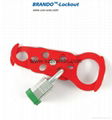 BO-K62 Double-end  steel HASP lockout , Safety HASP lockout