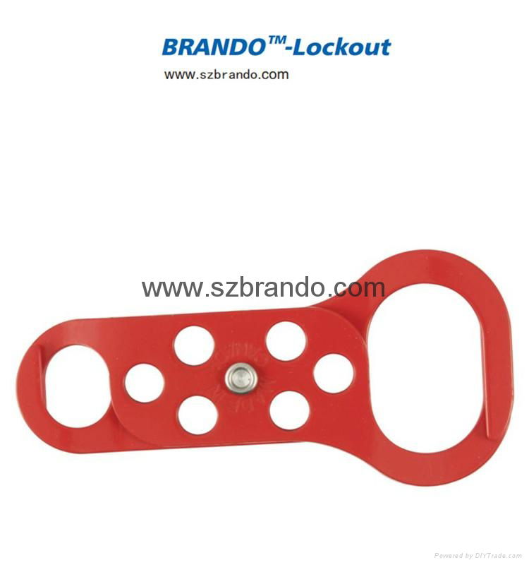 BO-K62 Double-end  steel HASP lockout , Safety HASP lockout 4
