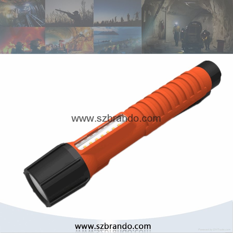 New Design Non-conducting Nylon Explosion-proof LED Torch with 240lumen 3