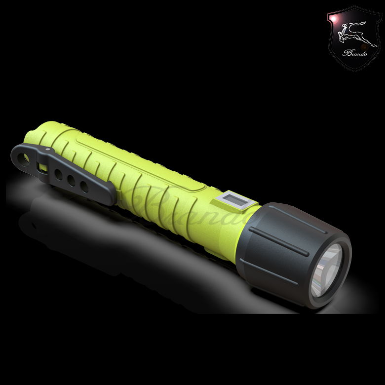 Rechargeable Industrial Flashlight with Plastic Nylon Material 7hrs Working Time 4