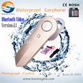 Bluetooth wireless waterproof earphone for swimming 1