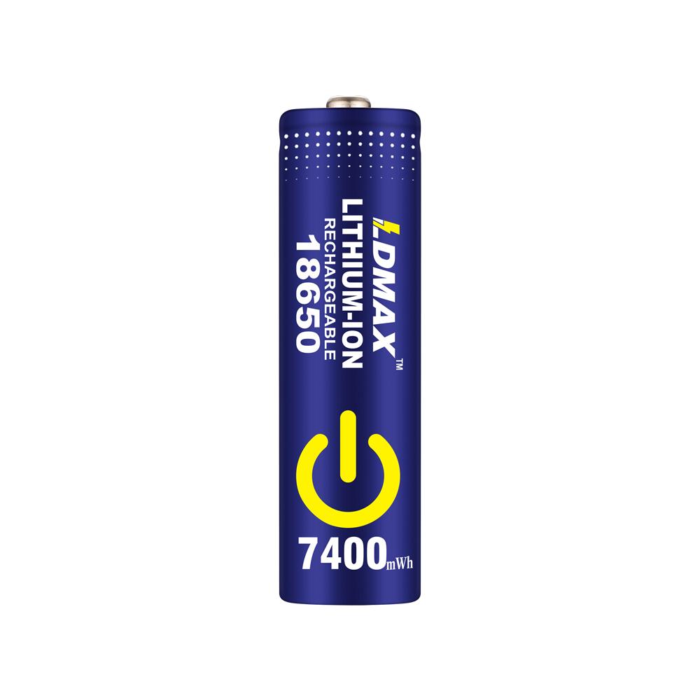 3.7V high capacity LDMAX 18650 lithium battery manufacturer 5