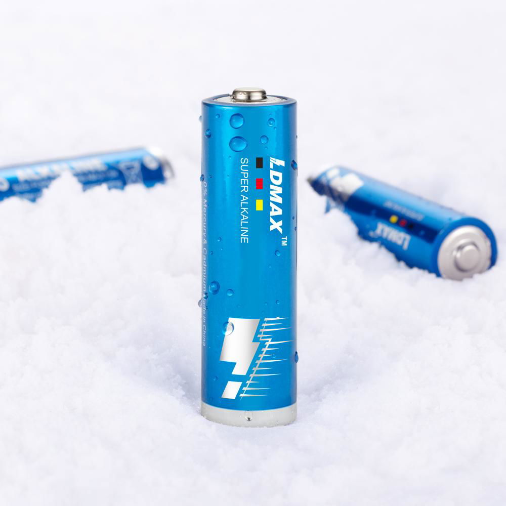 Factory price AM-3 Alkaline Battery LR6 AA1.5V 400 mins discharge dry battery 4