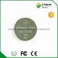 CR1616 3v lithium Button Cell 50mah capacity coin battery