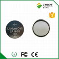 CR1616 3V for wrist watch lithium primary cell