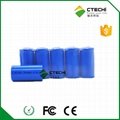 CR123A 2/3A size battery 1500mAh photo lithium battery 3 volt LiMnO2 battery