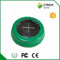 1.2v Nimh button battery 250H ni-mh rechargeable battery pack