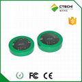 1.2v Nimh button battery 250H ni-mh rechargeable battery pack