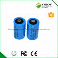 Li-ion battery ER14250 1.2Ah 3.6v size 1/2aa 