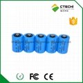 Li-ion battery ER14250 1.2Ah 3.6v size 1/2aa 