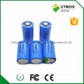 CR123A 1500mAh for Flashlight CR17335 3V lithium battery