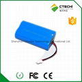 ICR18650 4400mah 3.7v rechargeable battery pack 2