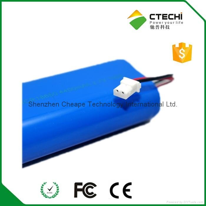 ICR18650 4400mah 3.7v rechargeable battery pack 3