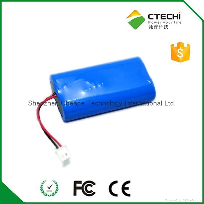 ICR18650 4400mah 3.7v rechargeable battery pack 5
