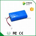 ICR18650 4400mah 3.7v rechargeable battery pack 5